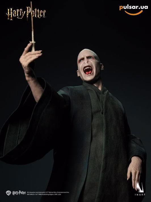 Оригінальна sci-fi фігурка «INART Studio Harry Potter and the Deathly Hallows Voldemort 1/6 PVC+ABS+Die-cast Figure», фото 9