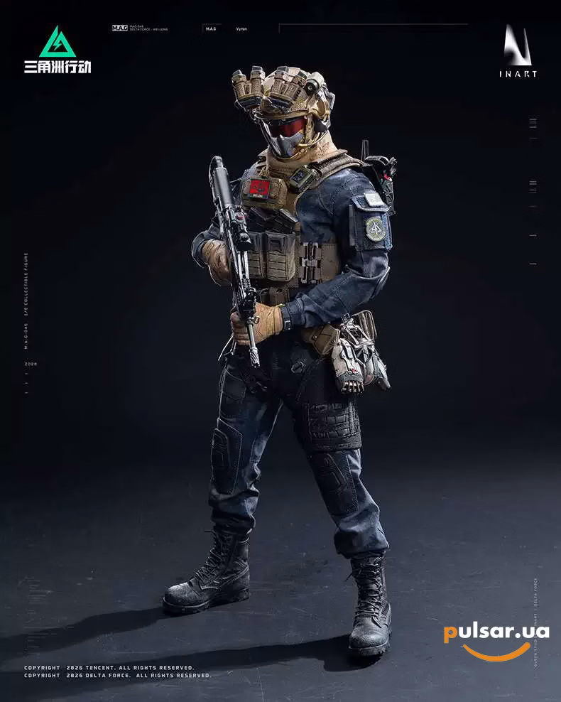 Оригінальна sci-fi фігурка «1/6 Scale Vyron-Delta Force-INART Studio», фото 7