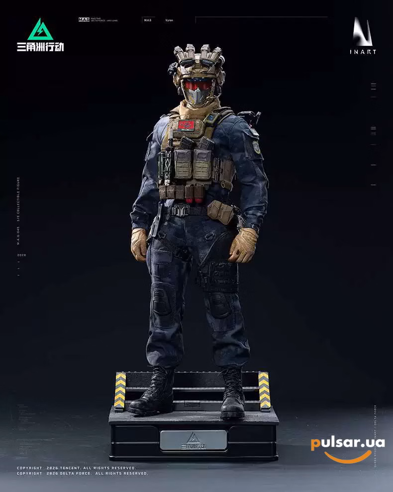 Оригінальна sci-fi фігурка «1/6 Scale Vyron-Delta Force-INART Studio», фото 12