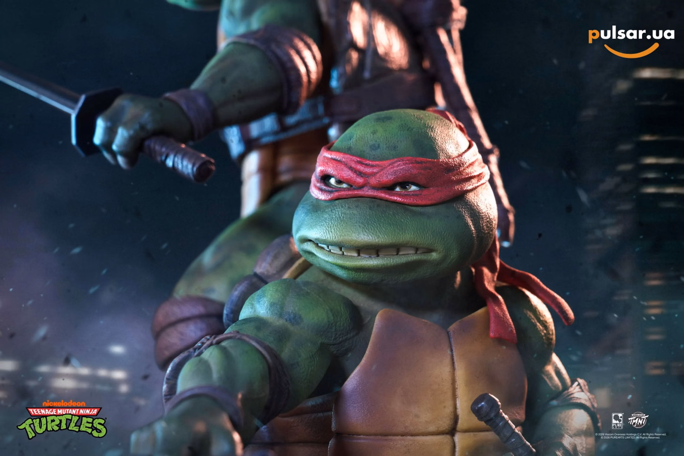 Оригінальна sci-fi фігурка  «1/6 Scale MOVIE DIORAMA Teenage Mutant Ninja Turtles-Purearts Studio», фото 5