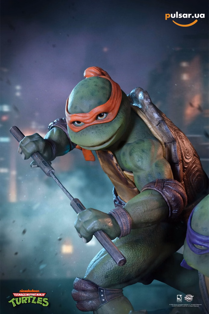 Оригінальна sci-fi фігурка  «1/6 Scale MOVIE DIORAMA Teenage Mutant Ninja Turtles-Purearts Studio», фото 10