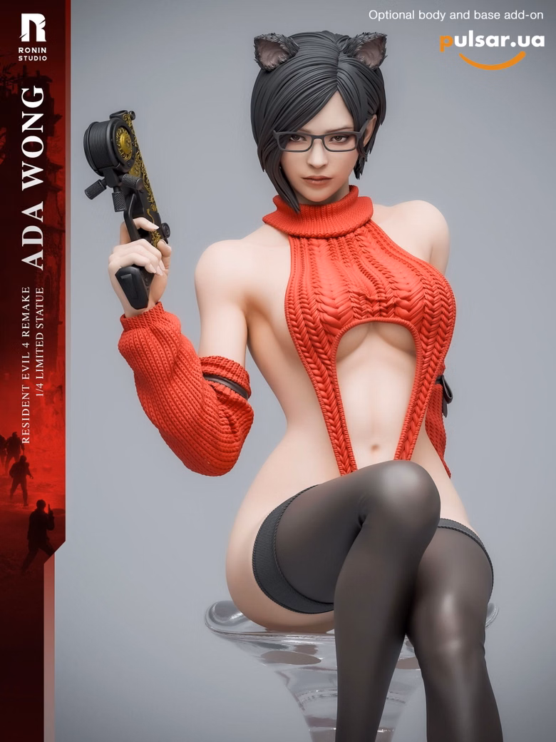 Оригінальна sci-fi фігурка «1/4 Scale Ada Wong-Resident Evil-Ronin Studio», фото 9