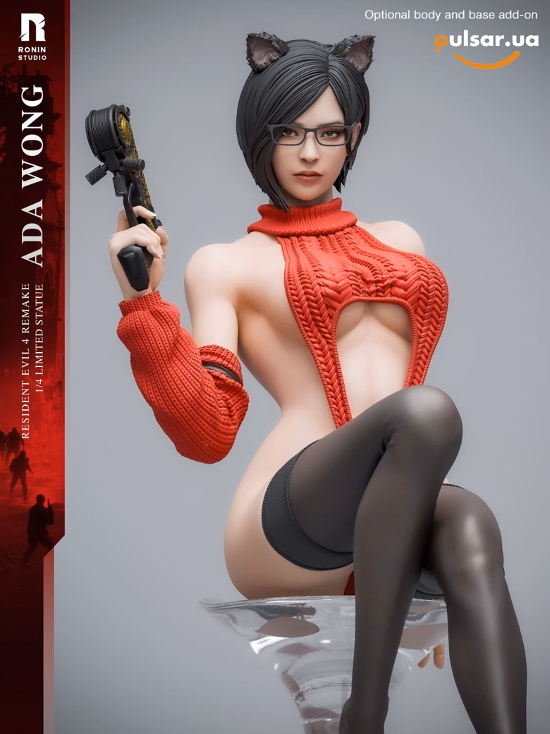 Оригінальна sci-fi фігурка «1/4 Scale Ada Wong-Resident Evil-Ronin Studio», фото 4
