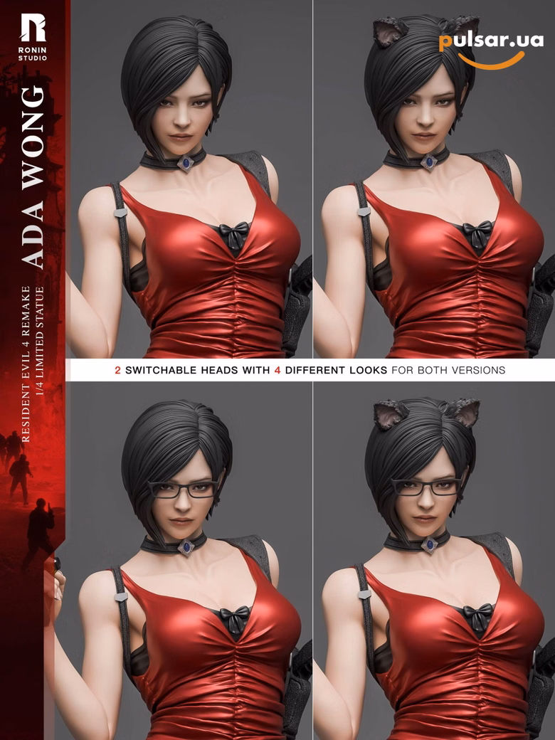 Оригінальна sci-fi фігурка «1/4 Scale Ada Wong-Resident Evil-Ronin Studio», фото 7