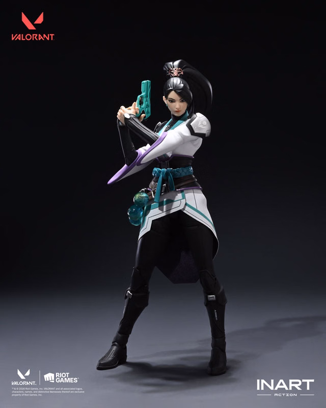 Оригинальная sci-fi фигурка «VALORANT Sage 1/12 Action Figure», фото 5