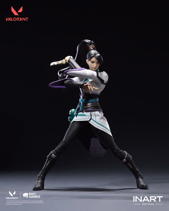 Оригинальная sci-fi фигурка «VALORANT Sage 1/12 Action Figure», фото 6