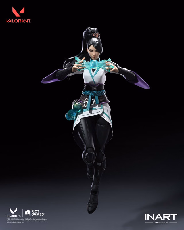 Оригинальная sci-fi фигурка «VALORANT Sage 1/12 Action Figure», фото 10