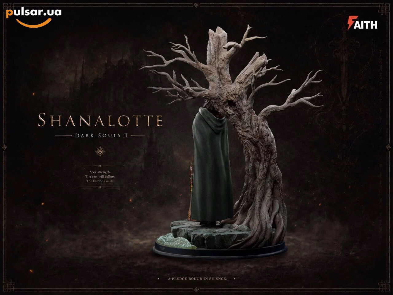 Оригінальна sci-fi фігурка  «FAITH Studio – Dark Souls II Shanalotte 1/6 Scale Resin Statue», фото 5