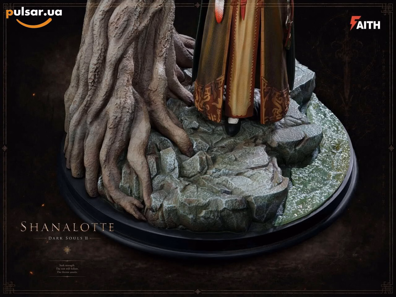 Оригінальна sci-fi фігурка  «FAITH Studio – Dark Souls II Shanalotte 1/6 Scale Resin Statue», фото 6