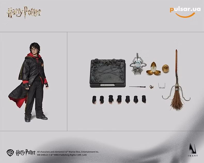 Оригінальна sci-fi фігурка «INART - Harry Potter and the Goblet of Fire - Harry Potter 1/6 Collectible Figure», фото 14