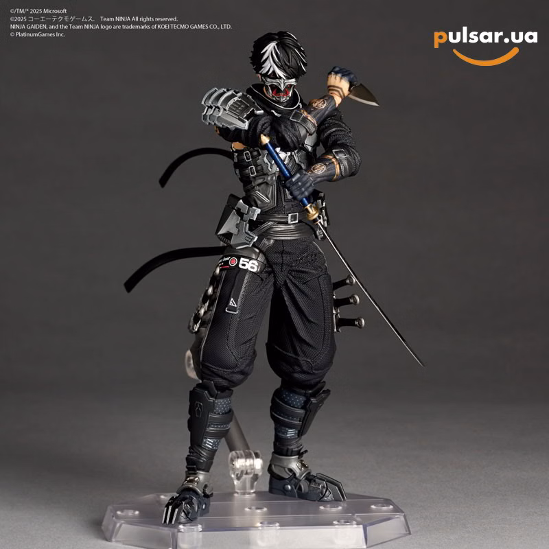 Оригинальная sci-fi фигурка «Revoltech Amazing Yamaguchi "NINJA GAIDEN 4" Yakumo»