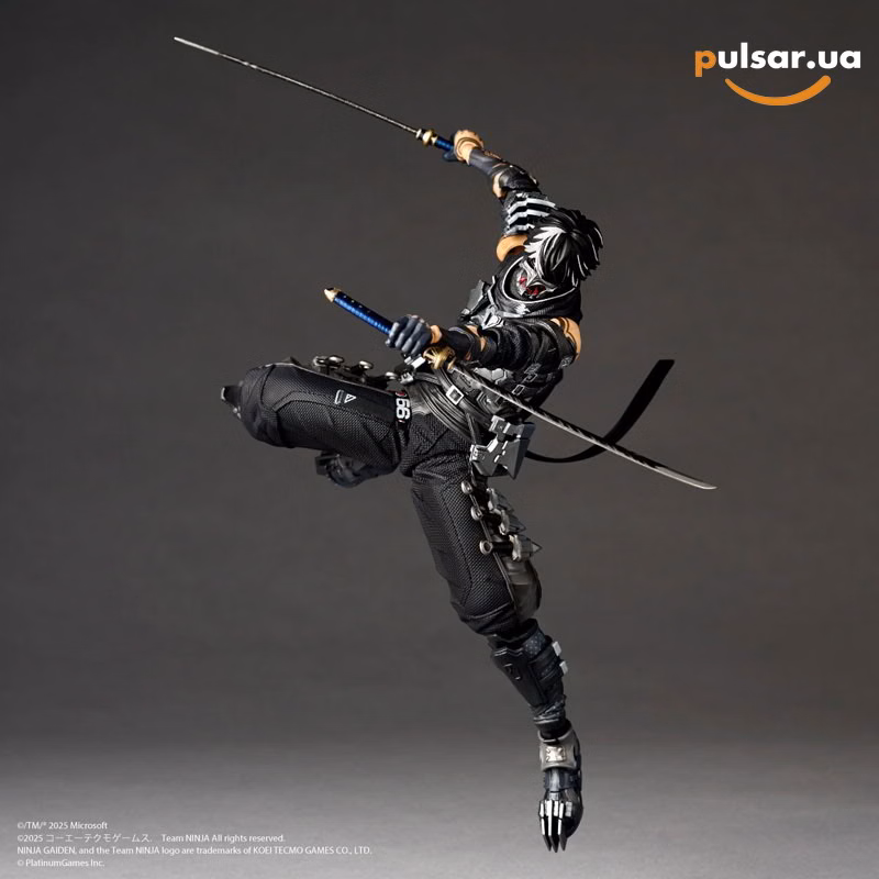 Оригинальная sci-fi фигурка «Revoltech Amazing Yamaguchi "NINJA GAIDEN 4" Yakumo», фото 3
