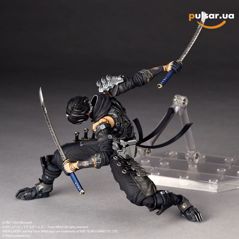 Оригинальная sci-fi фигурка «Revoltech Amazing Yamaguchi "NINJA GAIDEN 4" Yakumo», фото 6