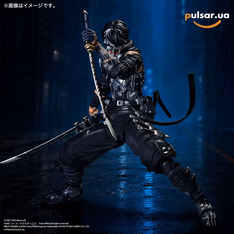 Оригинальная sci-fi фигурка «Revoltech Amazing Yamaguchi "NINJA GAIDEN 4" Yakumo», фото 14