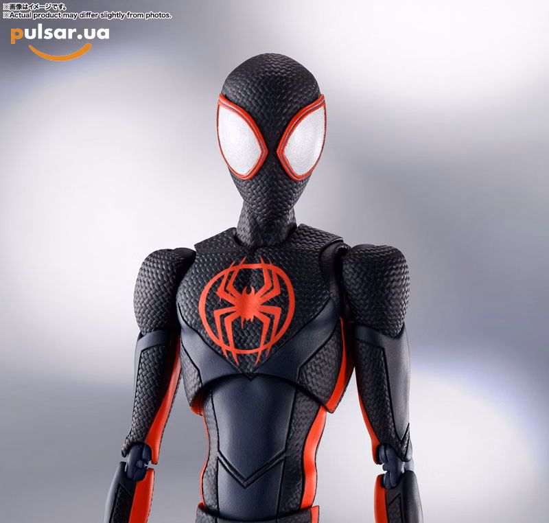 Оригинальная sci-fi фигурка «S.H.Figuarts Spider-Man (Miles Morales) (Spider-Man: Across the Spider-Verse)», фото 5