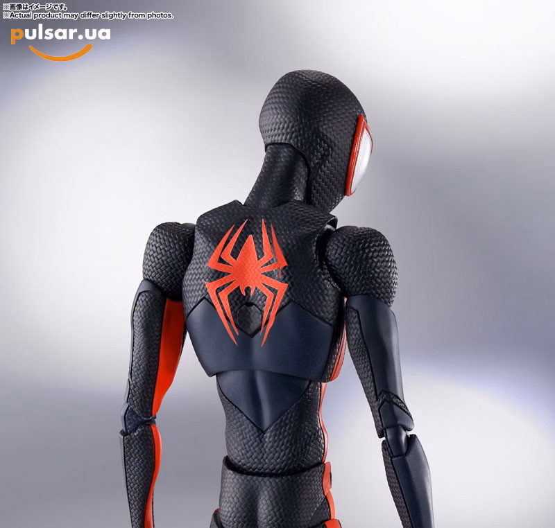 Оригинальная sci-fi фигурка «S.H.Figuarts Spider-Man (Miles Morales) (Spider-Man: Across the Spider-Verse)», фото 8