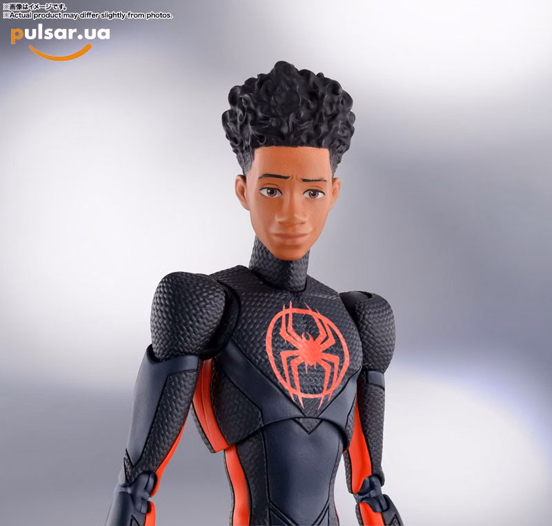Оригинальная sci-fi фигурка «S.H.Figuarts Spider-Man (Miles Morales) (Spider-Man: Across the Spider-Verse)», фото 10