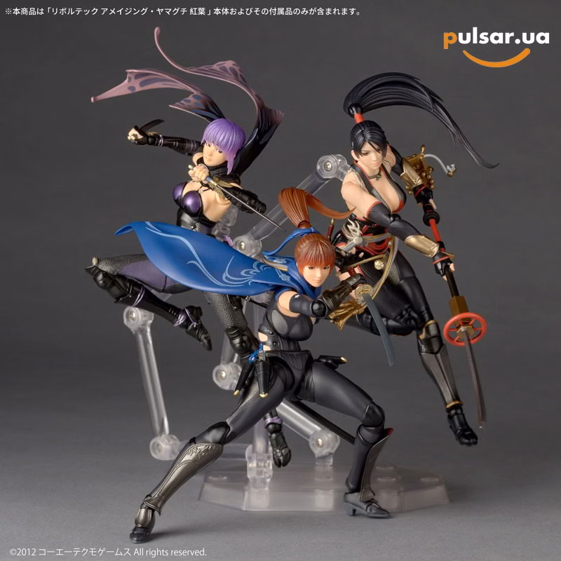 Оригинальная sci-fi фигурка «Revoltech Amazing Yamaguchi " NINJA GAIDEN 3: Razor's Edge" Momiji», фото 10