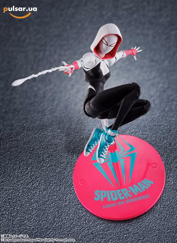 Оригинальная sci-fi фигурка «S.H.Figuarts Spider-Gwen (Spider-Man: Across the Spider-Verse)»