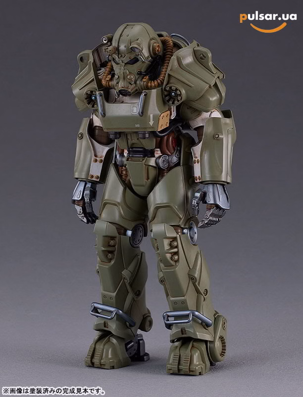 Оригинальная sci-fi фигурка «PLAMATEA Fallout Pre-war Military T-60 Power Armor Plastic Model», фото 8