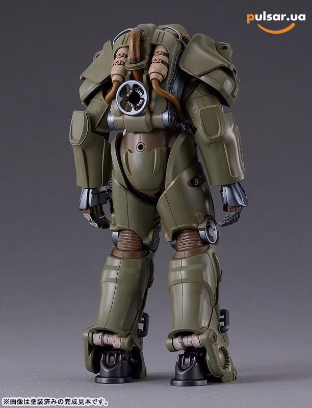Оригинальная sci-fi фигурка «PLAMATEA Fallout Pre-war Military T-60 Power Armor Plastic Model», фото 9