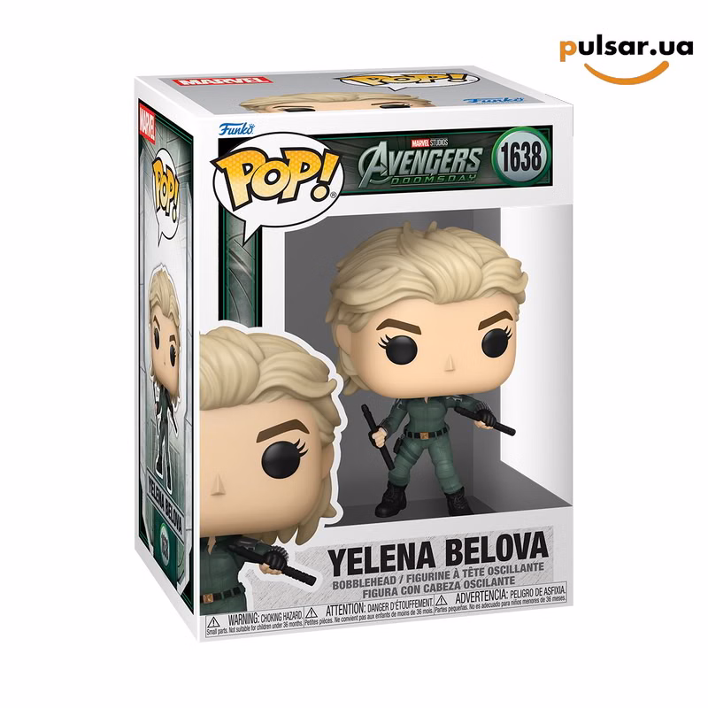 Вінілова фігурка «Funko POP! • • Avengers: Doomsday ◉ Yelena Belova (Doomsday) № 1638»