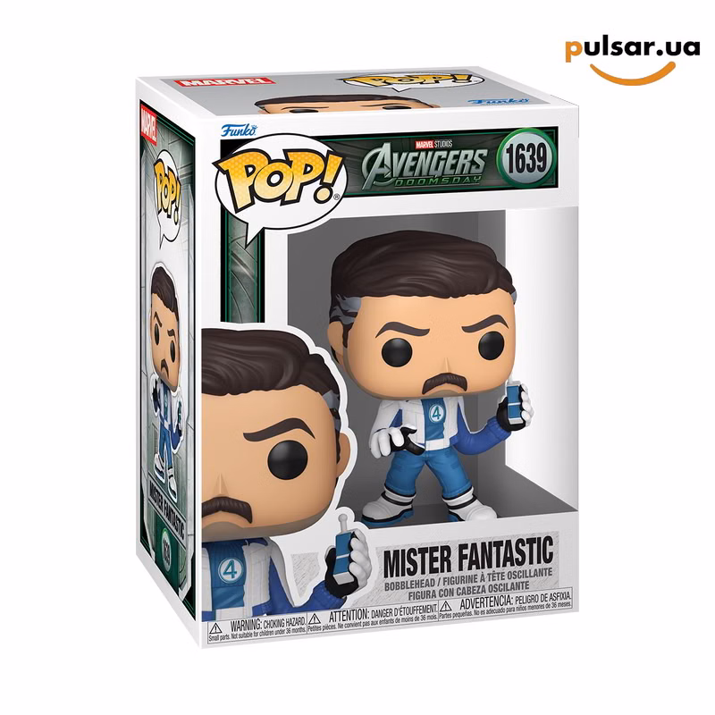 Вінілова фігурка «Funko POP! • • Avengers: Doomsday ◉ Mister Fantastic (Doomsday) № 1639»