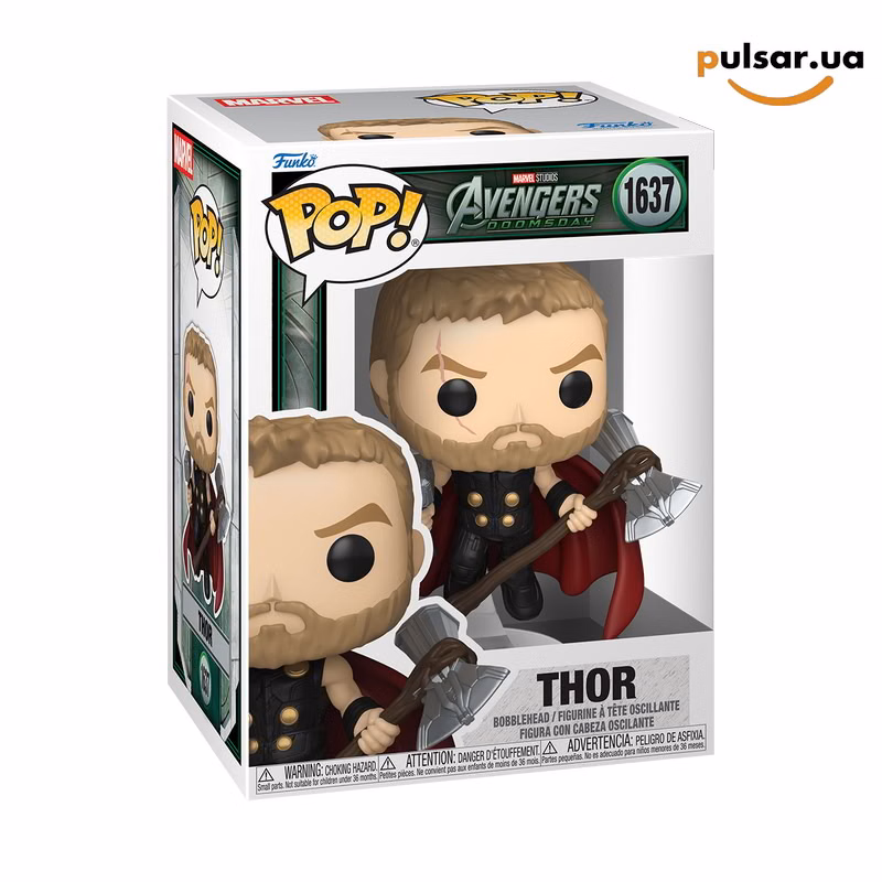 Вінілова фігурка «Funko POP! • • Avengers: Doomsday ◉ Thor (Doomsday) № 1637»