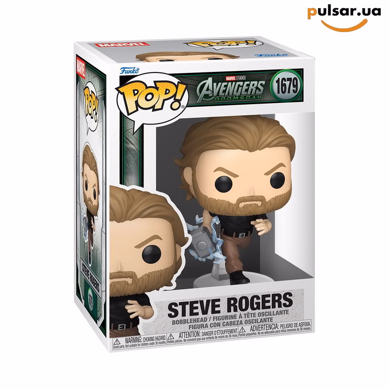 Вінілова фігурка  «Funko POP! •  • Avengers: Doomsday  ◉ Steve Rogers № 1679»