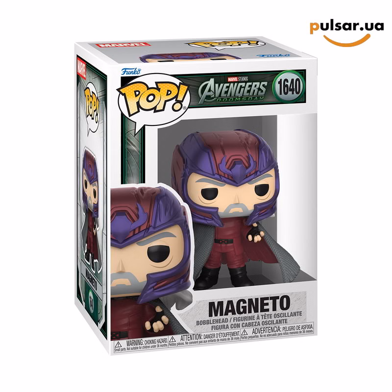 Вінілова фігурка «Funko POP! • • Avengers: Doomsday ◉ Magneto (Doomsday) № 1640»