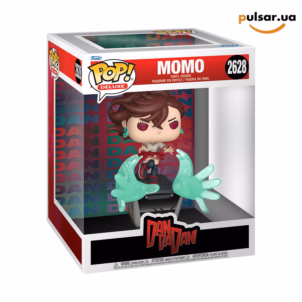 Вінілова фігурка «Funko POP! • Deluxe • Dandadan ◉ Momo with Psychokinetic Hands № 2628»