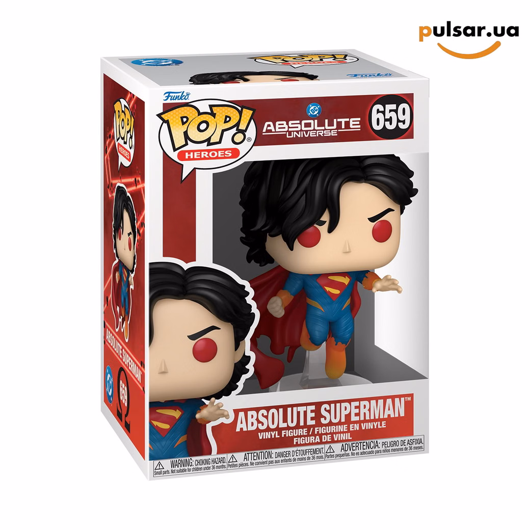 Вінілова фігурка «Funko POP! • • DC Comics ◉ Absolute Superman №659»