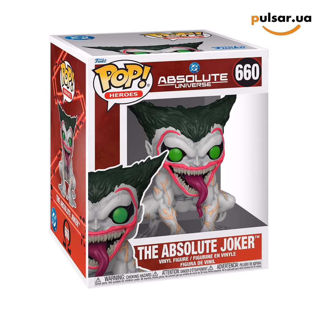 Вінілова фігурка «Funko POP! • Super• DC Comics ◉ The Absolute Joker №660»