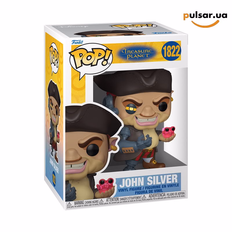 Вінілова фігурка «Funko POP! • • Disney’s Treasure Planet ◉ John Silver № 1822»