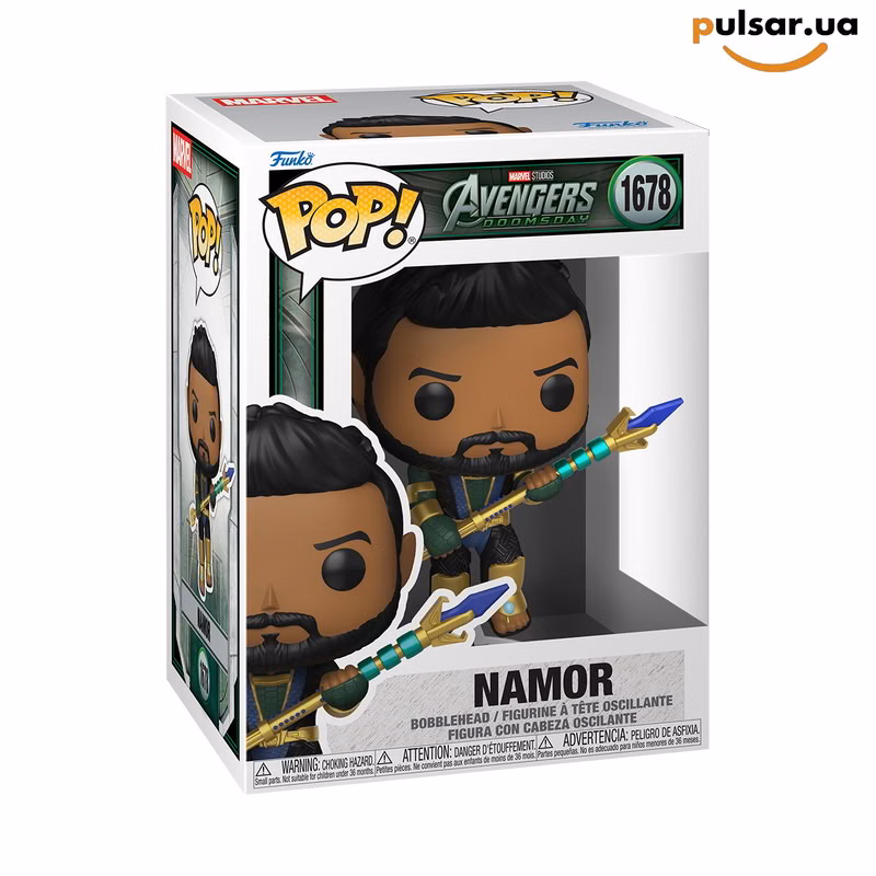 Вінілова фігурка  «Funko POP! •  • Avengers: Doomsday  ◉ Namor (Doomsday) № 1678»