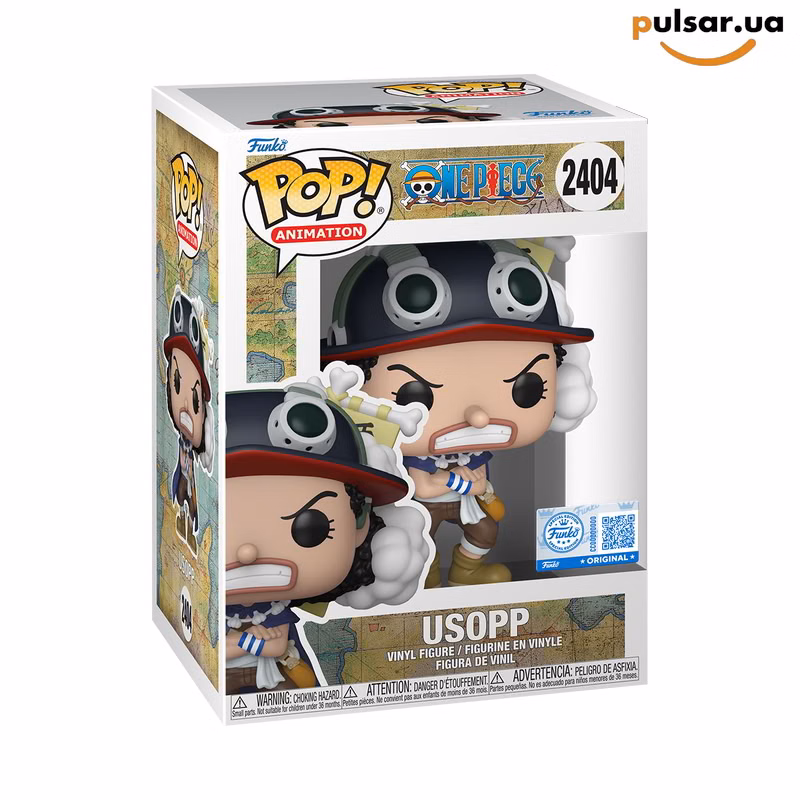 Виниловая фигурка  «Funko POP! • Target Exclusive • One Piece ◉ Usopp (Thriller Bark Arc) № 2404»