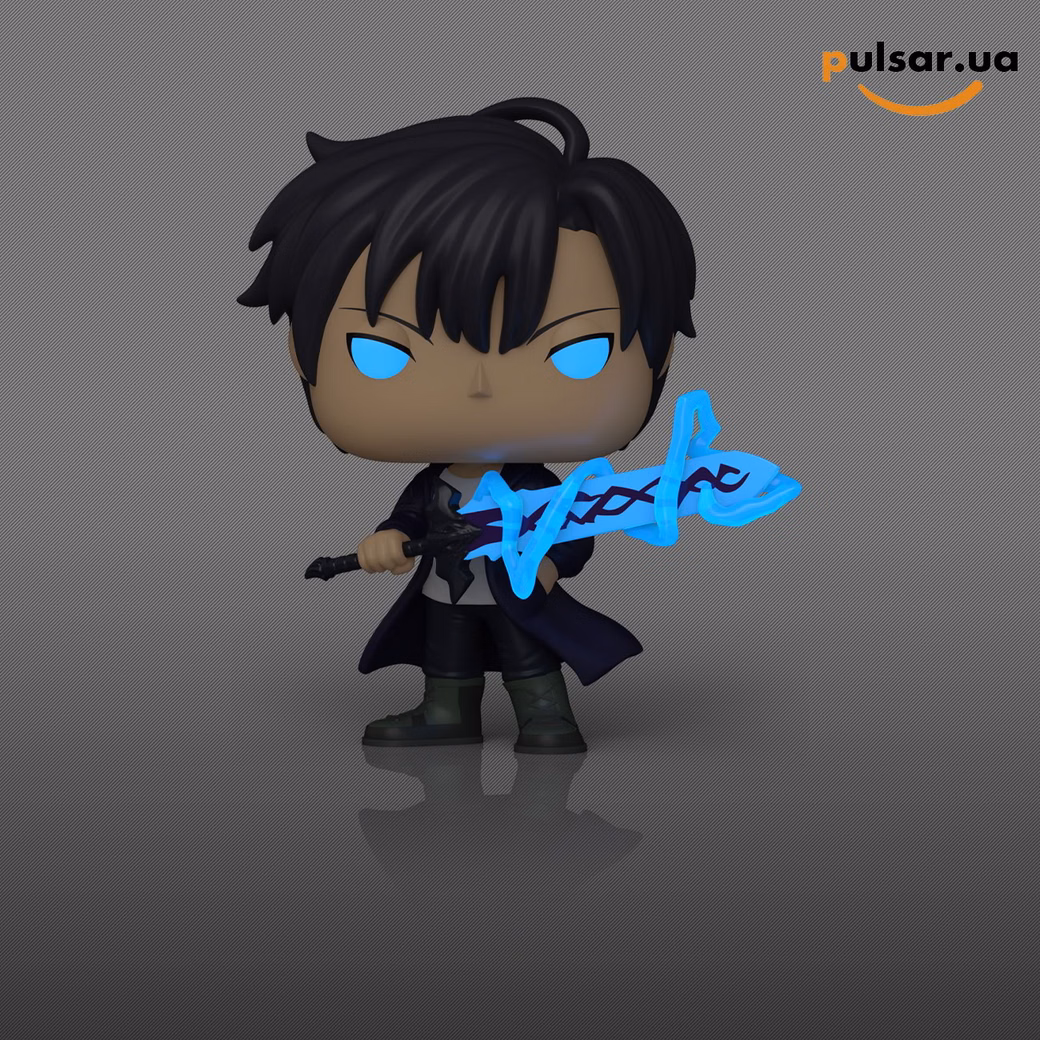 Вінілова фігурка «Funko POP! • GameStop Exclusive • Solo Leveling ◉ Sung Jinwoo (Glow) №2537», фото 3