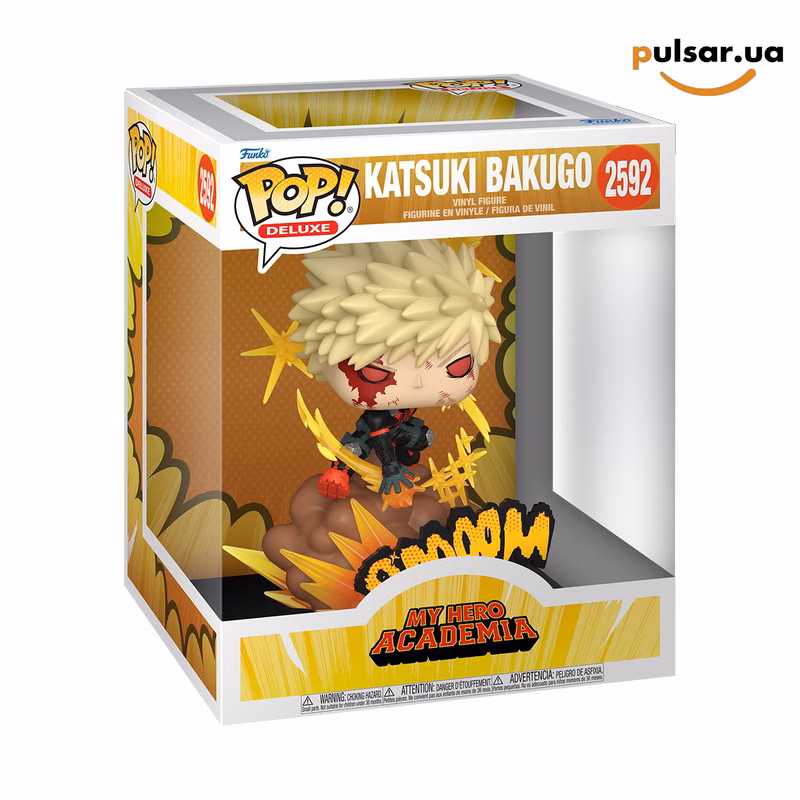 Вінілова фігурка  «Funko POP! • Deluxe • My Hero Academia  ◉ Katsuki Bakugo № 2592»