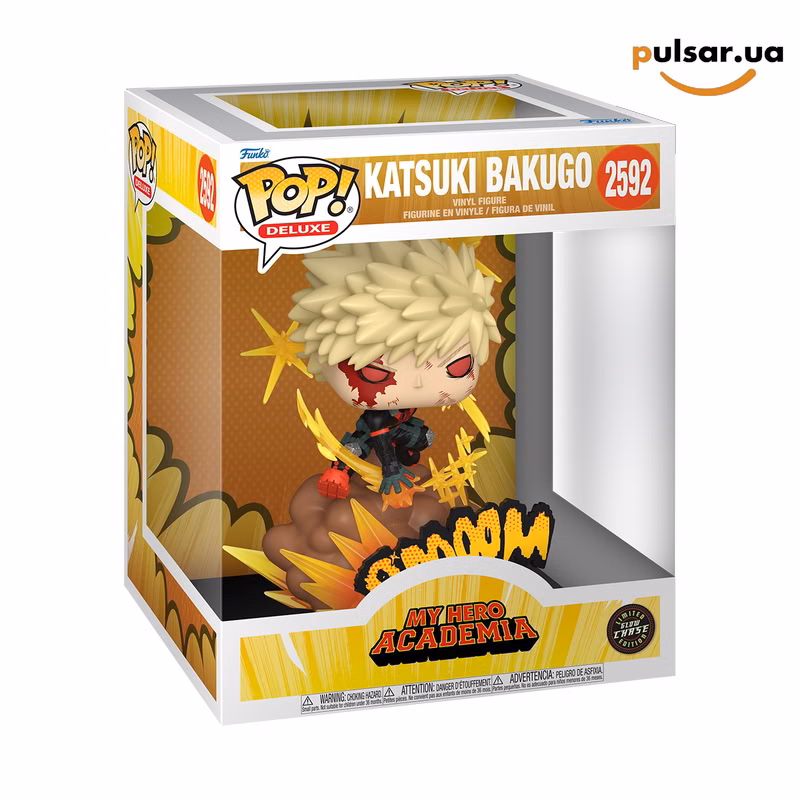 Вінілова фігурка  «Funko POP! • Deluxe • My Hero Academia  ◉ Katsuki Bakugo № 2592», фото 3