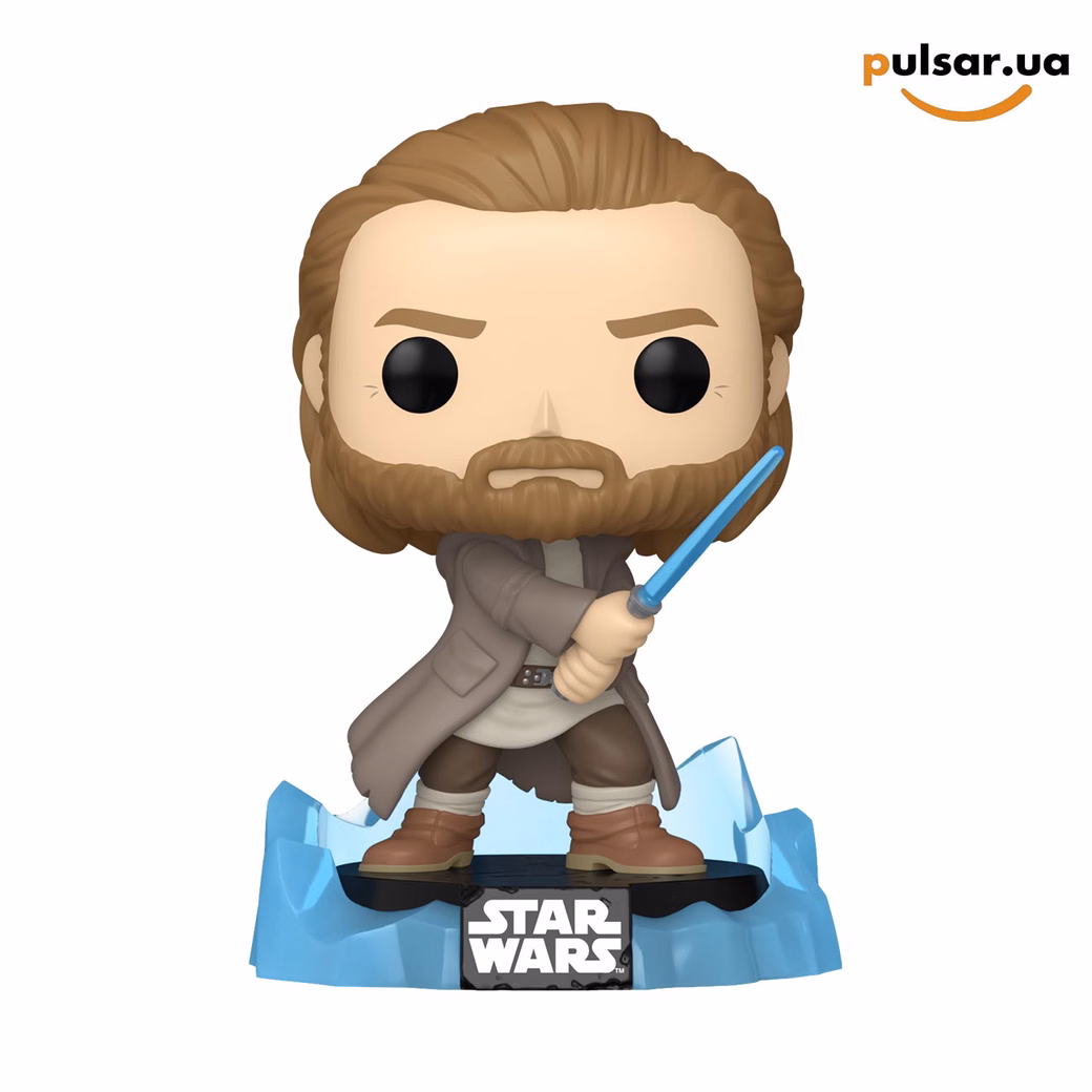 Вінілова фігурка «Funko POP! • New York Comic Con • • Star Wars ◉ Obi-Wan Kenobi (Kyber Crystal) № 861», фото 2