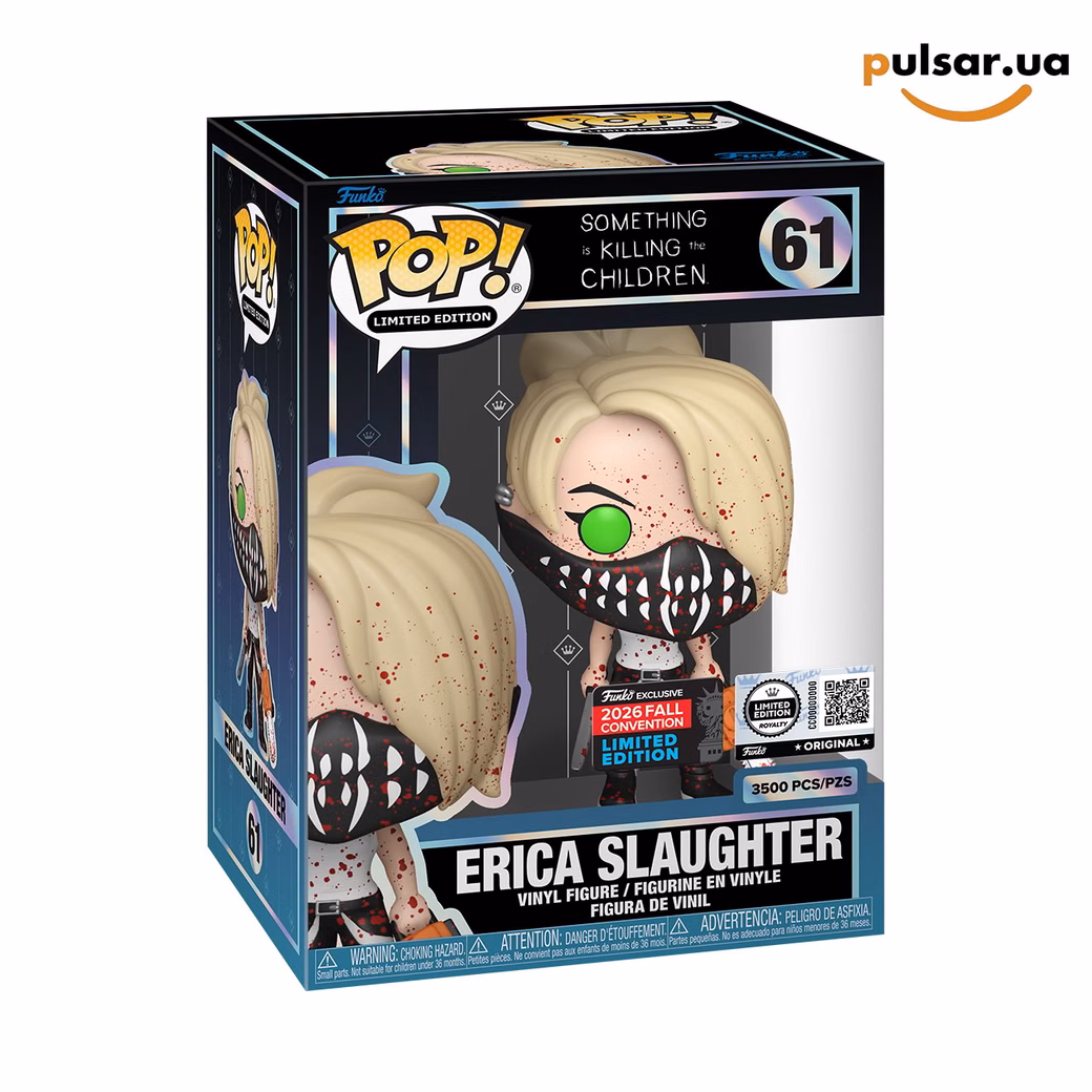 Вінілова фігурка «Funko POP! • New York Comic Con • royalty • Something is Killing the Children ◉ Erica Slaughter № 61»
