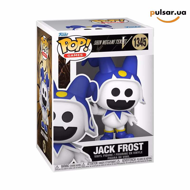 Вінілова фігурка «Funko POP! • • Shin Megami Tensei ◉ Jack Frost № 1345»