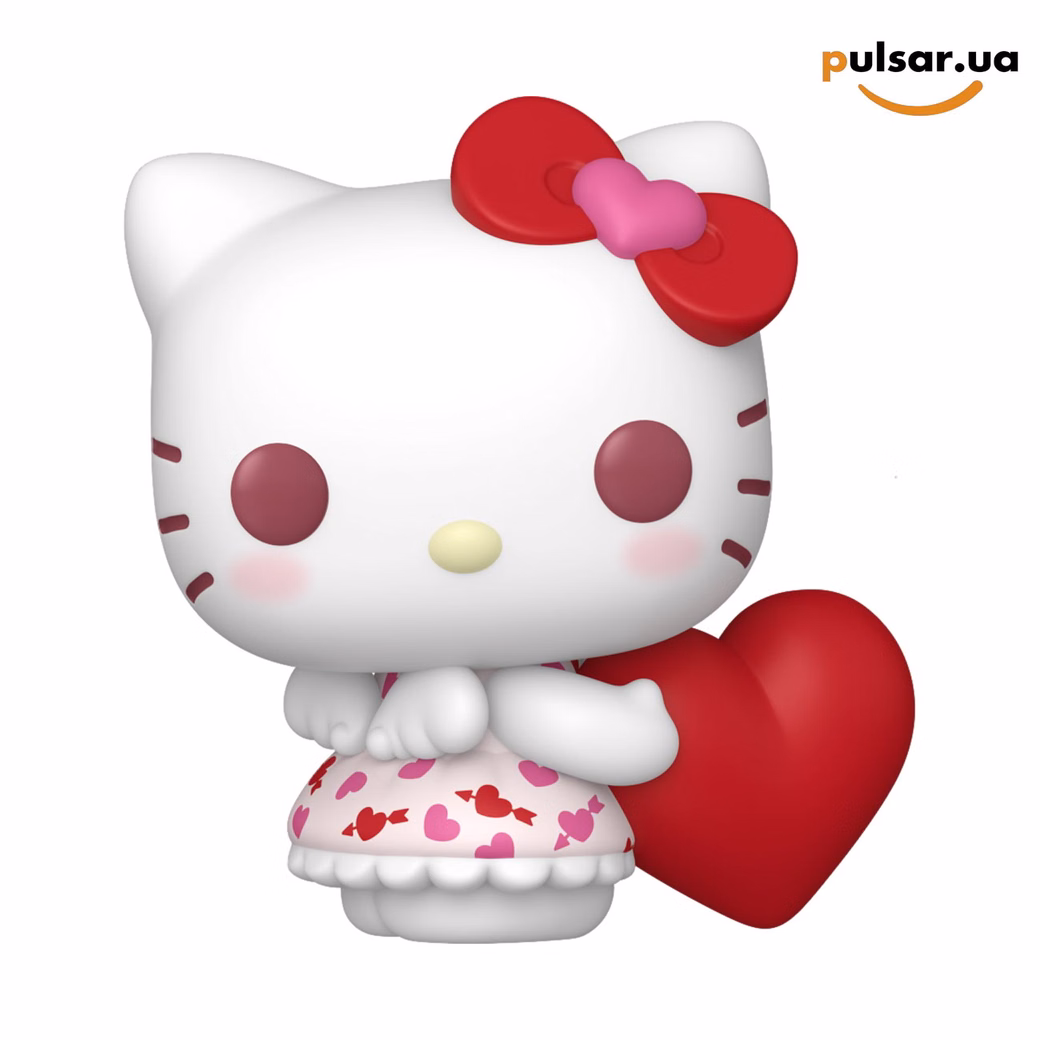 Вінілова фігурка «Funko POP! • • Sanrio ◉ Hello Kitty (Valentine Heart Outfit) № 165», фото 2