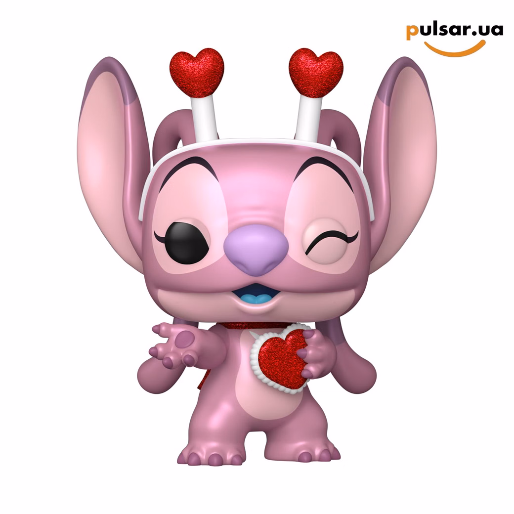 Вінілова фігурка  «Funko POP! • Funko exclusive • Lilo & Stitch ◉ Angel (Valentine) (Pearlescent) (Glitter) №1820», фото 2