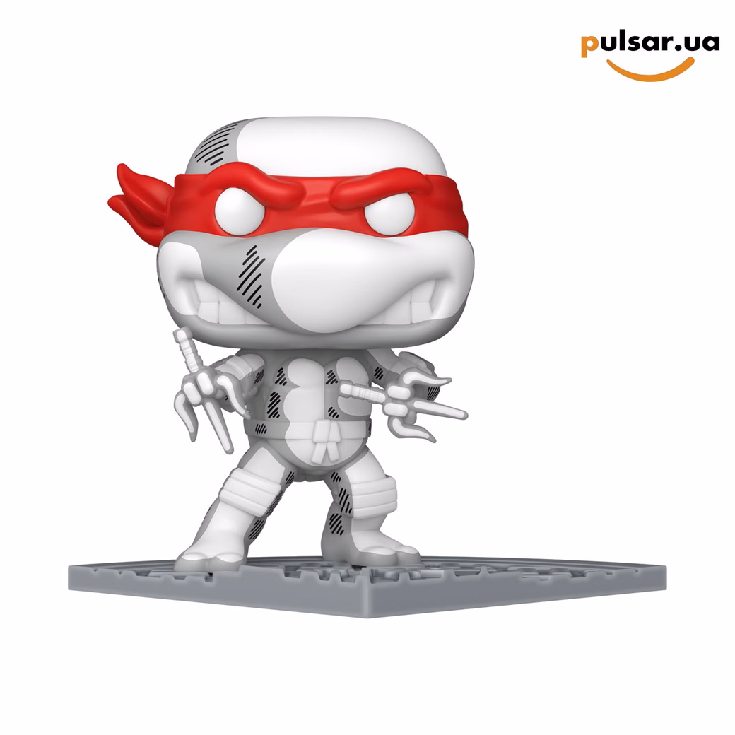 Вінілова фігурка «Funko POP! • • Teenage Mutant Ninja Turtles ◉ Raphael (Battle Damaged) (Comic Deco) № 66», фото 2
