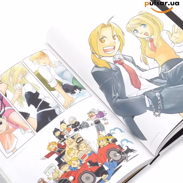 Артбук «Hiromu Arakawa Artworks Special Edition», фото 8
