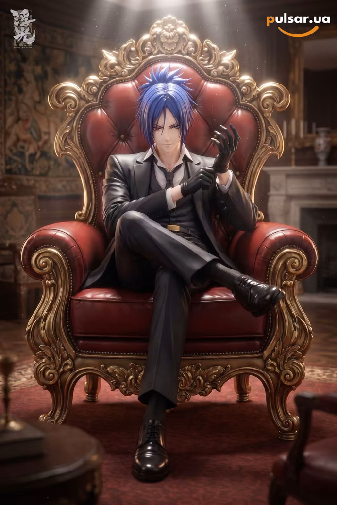 Оригінальна аніме фігурка «003 Throne Rokudō Mukuro-HITMAN REBORN!-Floating Light Studio»