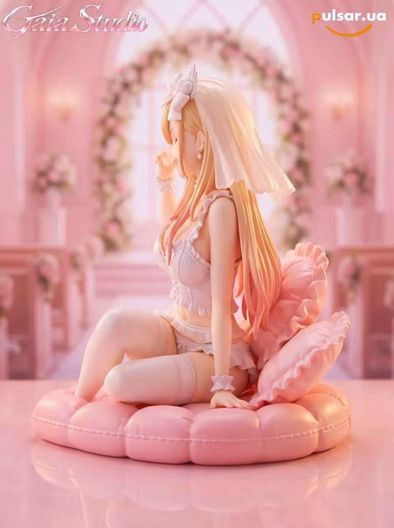 Оригінальна аніме фігурка «1/6 Scale Wedding Dress Marin Kitagawa-My Dress-Up Darling-Gaia Studio», фото 3