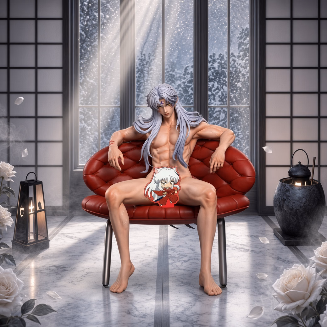 Оригінальна аніме фігурка «1/6 Scale Sesshomaru-InuYasha-GZ Studio», фото 2