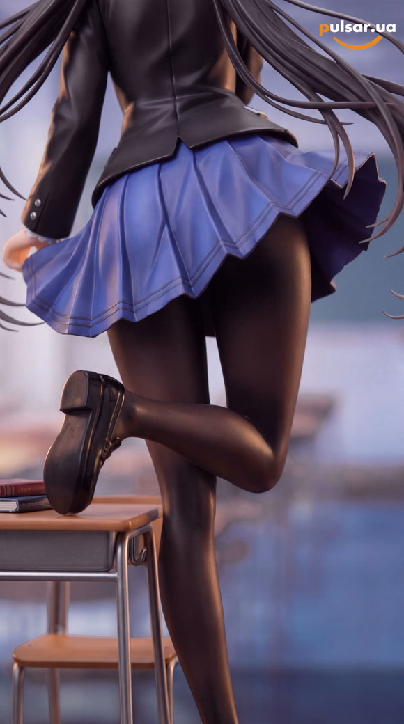 Оригінальна аніме фігурка «1/6 Scale School Uniform Tokisaki Kurumi-DATE A LIVE-Candy Studio», фото 4